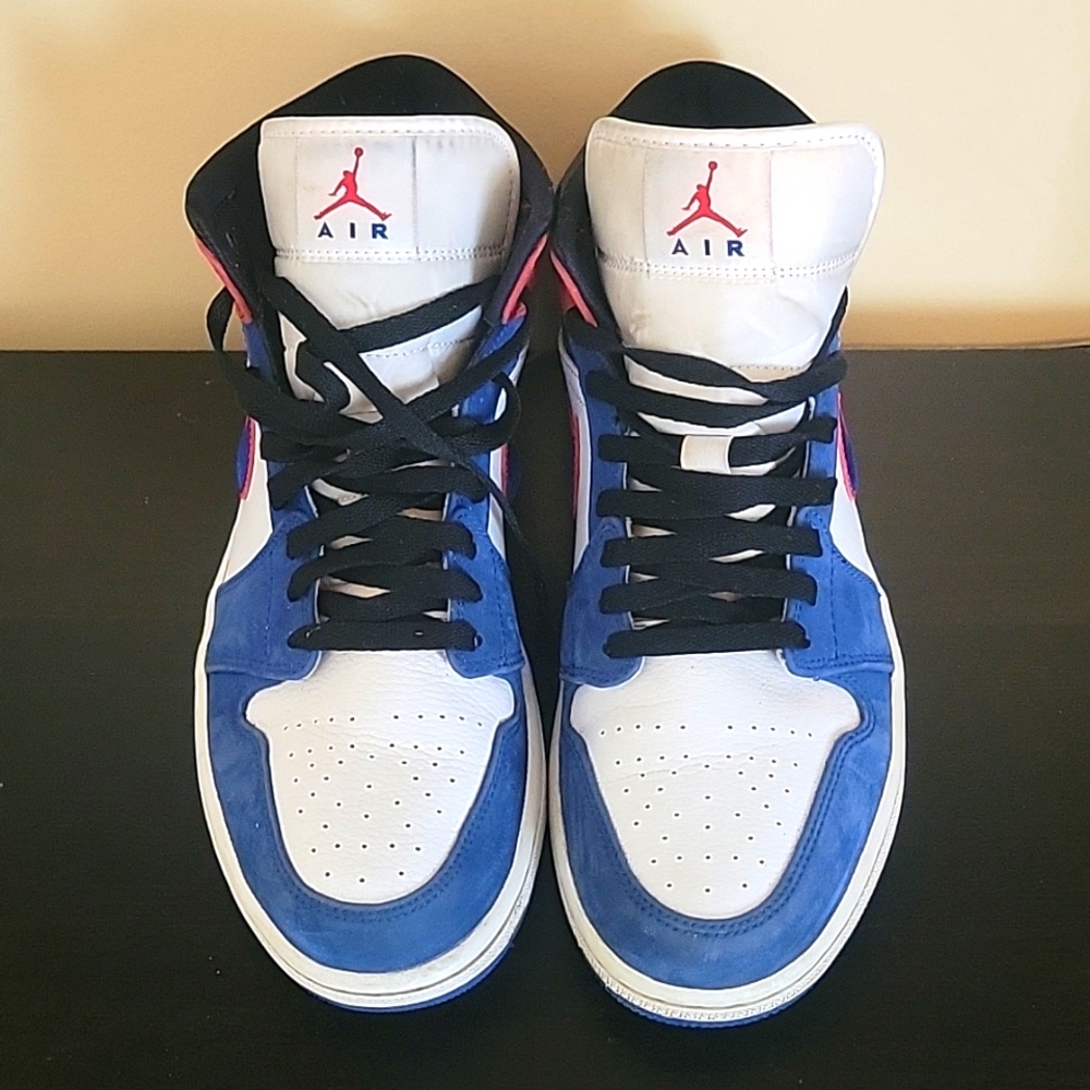 Air Jordan's Blue/Red Size 10 (no box)